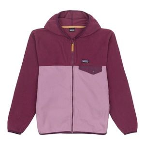Patagonia Girls’ Micro D Snap-T Fleece Jacket - Hooded - M